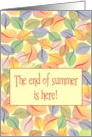 Back to Middle School, My Dear! card