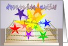 Happy AWESOME Birthday to a Wrestling Fan! card