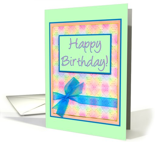Happy Birthday to Someone Who's Like a Granddaughter card (823447)