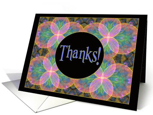 Thanks! For the Gift, Rainbow Colors card (831125)