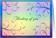 Thinking of You - blank inside card