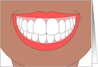 Congratulations for Getting Your Braces Off! Smile Wide and Often! card