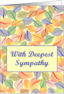 With Deepest...