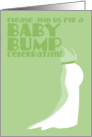 Please join us for a BABY BUMP celebration card