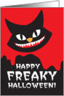 Happy FREAKY Halloween card