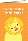 You’re invited to my party - LION card