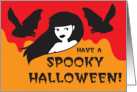Have a spooky Halloween! card