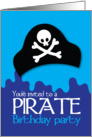 You’re invited to a Pirate Birthday party card