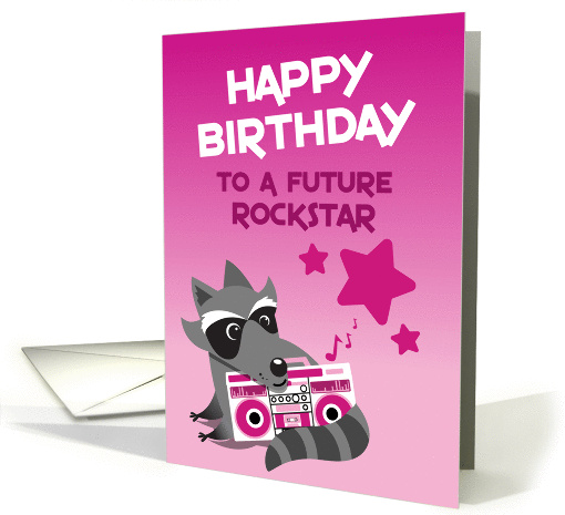 Happy Birthday to a future rockstar card (832851)