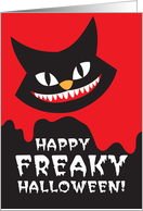 Happy FREAKY Halloween card