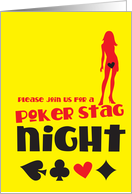 Please join us for a poker stag night card