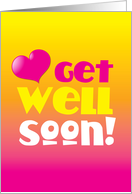Get Well Soon! card