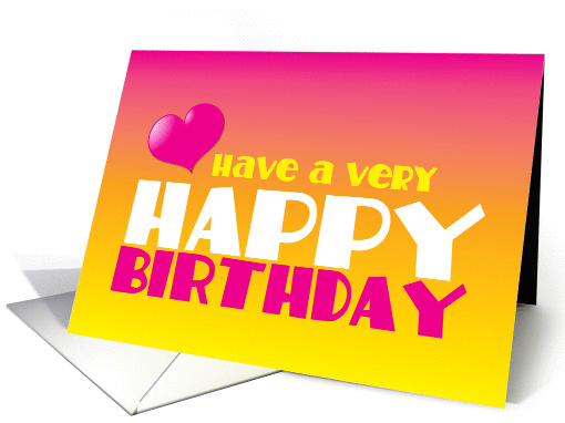 Have a very Happy Birthday card (844445)
