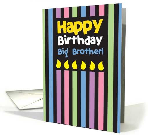 Happy Birthday Big brother! card (846927)