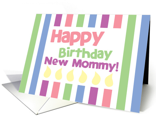 Happy Birthday New Mommy! card (846932)