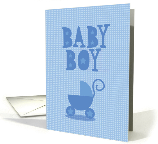 BABY BOY blue
 card (849739)