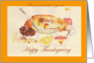 From our house to yours, Happy thanksgiving, turkey and grapes, wine card