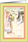 Simple Joys of Christmas, pioneer girls, christmas gift, cabin card