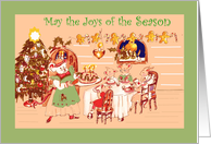 May the Joys of the season card