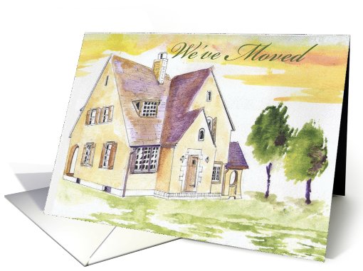 New home, first home, nostalgia card (803871)