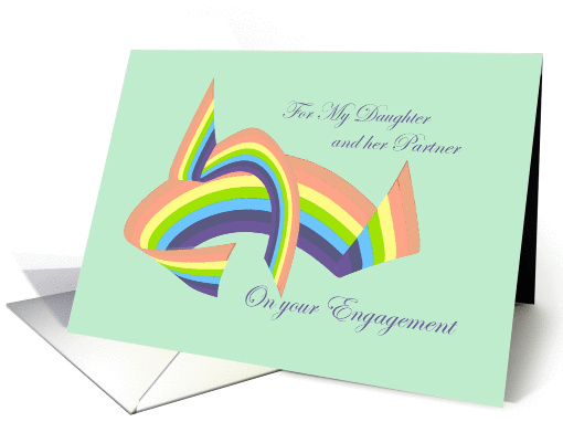 For my Daughter and her Partner card (921376)