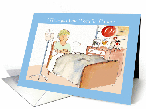 I have Just one Word for Cancer, Child getting Chemo,... (925840)
