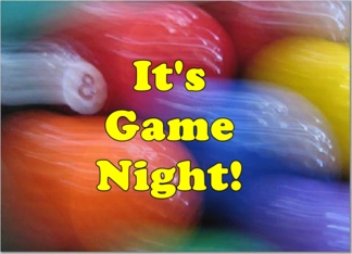 Game Night Invitation Party Pool Balls Billiards Abstract Invite