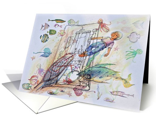Young Dreamer Happy Birthday card (810345)