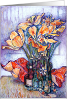 Happy Birthday Tulips card