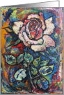 Feel Better Single Rose card