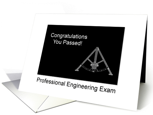 Congratulations On Passing Professional Engineering Exam... (861215)