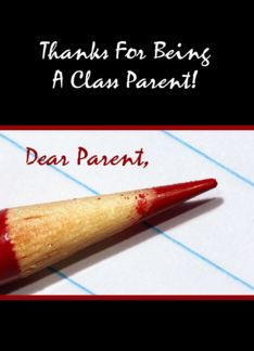Dear Parent, Thanks...