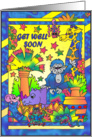 Get Well Soon (Jungle Greeting) card