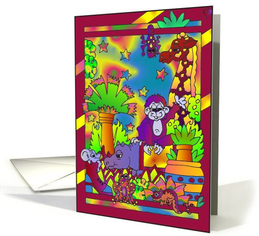 general greeting card/Jungle greetings card (804456)