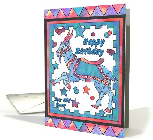 Happy Birthday (you old goat) card (804768)