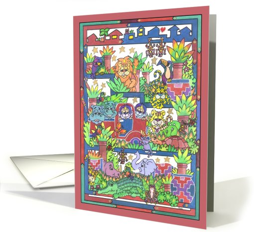 Jungle Greetings! card (805549)