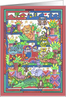 Jungle Greetings! card
