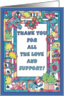 Jungle Frame,Thank you card