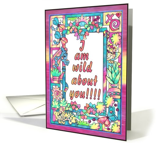 Jungle Frame, wild about you card (806267)