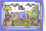 Elephant Jungle card
