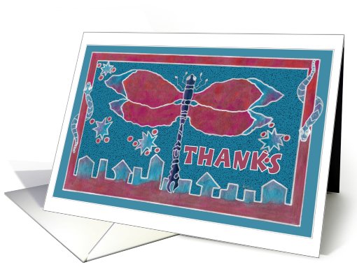 Dragonfly Thanks card (806882)