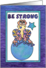 Blue Moon Baby Frog (Be Strong) card