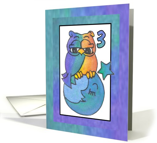Blue Moon Collection, Happy Birthday 3 card (807312)