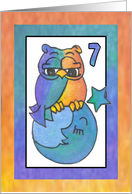 Blue Moon Collection, Happy Birthday 7 card