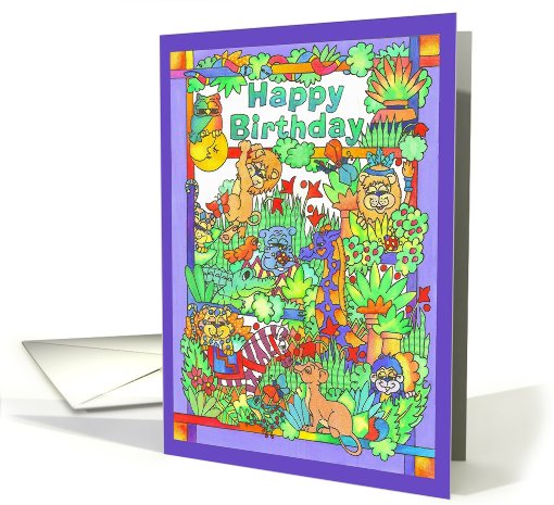 The Mighty Jungle, Happy Birthday from all of us card (809408)