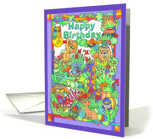 The Mighty Jungle, Happy Birthday card (809693)