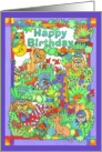 The Mighty Jungle, Happy Birthday card