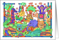 The Mighty Jungle Again, Happy Birthday card