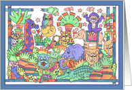 The Mighty Jungle, Happy Birthday from all of us! card