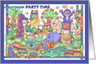 The Mighty Jungle, Party Time! You are invited. card